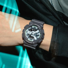 G-Shock Casio-GA-110HD-8ADR, Mens - Gray