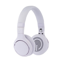 STORYPHONES Kids Bluetooth Foldable Headphones: Use Wired or Wireless for Travel, Education, and Screen-Free Entertainment | Intro Bundle with ZenDisk and PlayShield, Grey