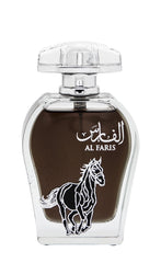 ARABIYAT Al Faris - 2 Pieces Perfume Gift Set for Unisex (100ml Eau De Parfum and 200ml Perfume Spray)