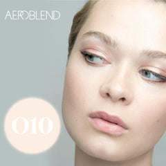 AEROBLEND Airbrush Foundation Makeup (O10) - Professional, Water-Based (1 oz)