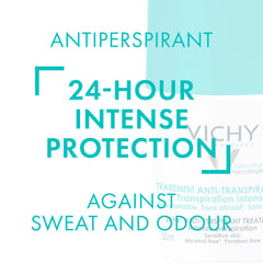 Vichy 48 Hour Anti-Perspirant Treatment Roll-On for Sensitive Skin, 50 ml