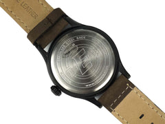Timex Expedition Scout Nylon Strap Gents Watch - Brown Leather/Black