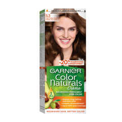 Garnier Color Naturals 5.3 Light Golden Brown Haircolor - Packaging May Vary