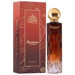 Bellavita Luxury Rihanah Al-Misk Unisex French Oriental | 100 ml Eau de Parfum | Long Lasting Fragrance