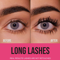 Huda Beauty 1 COAT WOW Volume Mascara 7ML Mini EXTRA VOLUMIZING AND LIFTING I BRUSH 2 SIDES