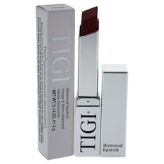 TIGI Diamond Lipstick For Women Hydrating,Softening,Nourishing, Fierce Dark Brown- 0.14 Oz