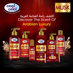 Cool & Cool Musk Body Lotion | Non Greasy & Paraben Free, 500ml