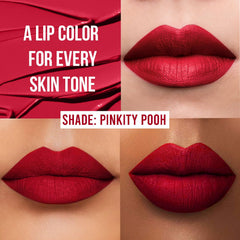 INSIGHT Cosmetics 24 Hrs Non Transfer Matte Lipstick |Lightweight |Transferproof | Nourishes Lips & Great for Daily Use | Highly Pigmented Smudge-Proof Lipstick |Toxic Free & Vegan| 10- Pinkity Pooh
