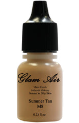 Glam Air Airbrush M8 Summer Tan Matte Foundation Makeup (Ideal for Normal to Oily Skin)