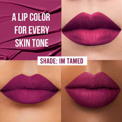 Insight 24-Hour Matte Lipstick 24-hour wear with a matte finish, lightweight, transfer-resistant for 24 hours, nourishes lips, great for pigmentation, toxin-free, vegan, 17-Im Tamed