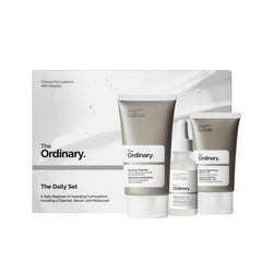 THE ORDINARY 3 Pieces Daily Set - Squalene Cleanser, Hyaluronic Acid 2% +B5 with Natural Moisturizing Factors + HA