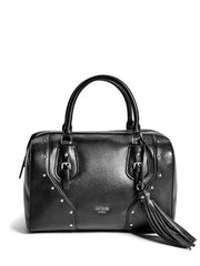 Guess Factory Women's Alder Box Satchel, Lather Material - Black - LE676709