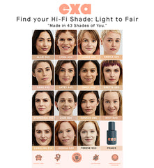 Exa Beauty - Natural High Fidelity Foundation | Clean, Vegan, Cruelty-Free Makeup (Emily 450)
