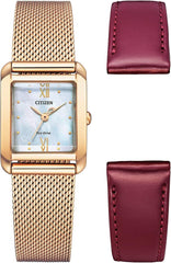 Citizen Men Analogue Japanese Quartz Watch with Stainless Steel Strap EW5593-64D