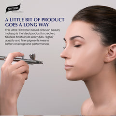 GlamAire Airbrush Makeup by Graftobian - High Definition Airbrush Foundation, Professional Formula for Long-Lasting Wear, For Makeup Artists and Beauty Aficionados, Made in USA, Golden Sunset