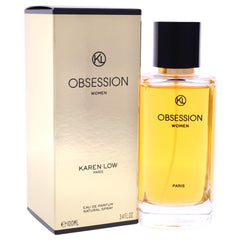 KL OBSESSION BY KAREN LOW PERFUME FOR WOMEN 3.4 OZ / 100 ML EAU DE PARFUM SPRAY