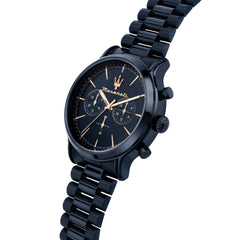 Maserati Men's Watch, Chronograph, Analog, Blue Edition Collection - R8873618032, Blue, 42.00