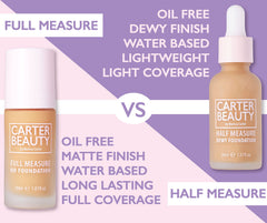 Carter Beauty Carter Beauty, Ireland Water Based Foundation. Oil Free Formulation. Dewy Bare-Faced, Flawless Skin Effect. Buildable Coverage. -Hm, Truffle