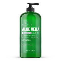 Botanic Hearth Aloe Vera Gel - From 100% Pure and Natural Cold Pressed Aloe Vera, 470ml