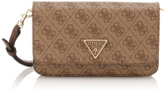 GUESS Womens Noelle Crossbody Flap Organizer Handbag (pack of 1)