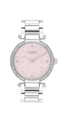 COACH WOMEN'S BLUSH MOTHER OF PEARL DIAL STAINLESS STEEL WATCH - 14504182
