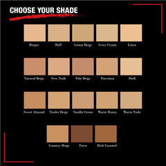 Jolie Luminous Foundation SPF 15 - Silky Hydrating Liquid Makeup (Ivory Cream)