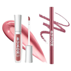 Buxom Plump Shot Collagen-Infused Lip Serum + Power Line Plumping Lip Liner