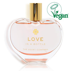 THE HEART COMPANY | Love in a bottle | Floral & Sweet Perfume for Women | Vegan & Eco-friendly Women's Eau de Parfum | Romanic Fragrance for Her - 75ml - 2.5 fl oz.