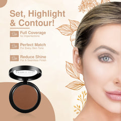 Frankie Rose Cosmetics Powder Foundation - Espresso