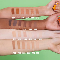 3INA The 3-in-1 Foundation 204 - Vegan, Primer, Concealer & Foundation, Medium Coverage, Natural Finish (1.01 oz)