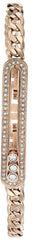 Anne Klein Women Premium Crystal Accented Silver-Tone And Rose Gold-Tone Watch And Bracelet Set, AK/3559RTST, Rose Gold/Silver