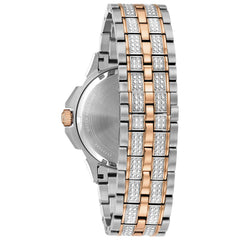 Bulova Mens Quartz Watch, Analog Display and Stainless Steel Strap - 98C133 - Multicolor