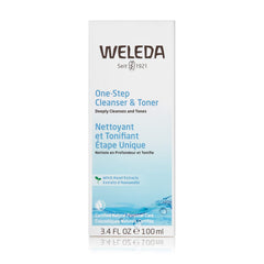 Weleda One-Step Face Cleanser & Toner, 3.4 Fl Oz (Pack Of 12)