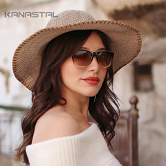 KANASTAL Polarized Sunglasses for Women, Classic Square Mens Sun Glasses, Lightweight Shades for Womens Outdoor 100% UV400 Protection Driving Fishing Golf Outdoor Activities