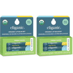 Cliganic Organic Lip Balm 4 pack - Fresh Faves