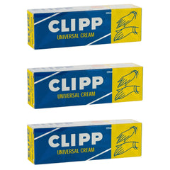 Clipp Universal Hand Cream Alluminum Tube 62 Grams - Pack of 3 - Made in Lebanon