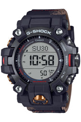 Casio Wristwatch GW-9500TLC-1JR, MUDMAN Radio Solar, Biomass Plastic, Sand Color, Black