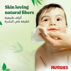 Huggies Natural Baby Wipes, Aloe Vera Wipes, 12 Pack x 56 Wipes (672 Wipes)