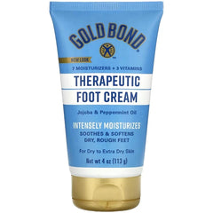Gold Bond Medicated Foot Powder and Foot Cream, Foot Creme, 4 oz