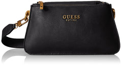 GUESS Women Arja Double Zip CROSSBODY Handbag