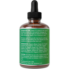 Hair Thickness Maximizer Organic Tea Tree Hair Growth Oils