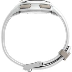 Timex Women's Ironman Transit 33mm Resin Strap Watch - White/Chrome-tone