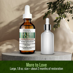 Advanced Clinicals Tea Tree Oil For Redness And Bumps Two - 1.8 Fl Oz (Pack of 2)