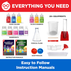 Doctor Jupiter Toy Science Kit for Boys & Girls Ages 7-8-9-10-11-12-13-14 | Birthday Gifts for 7+ Year Old Kids | Learning & Education toys, 135+ Experiments