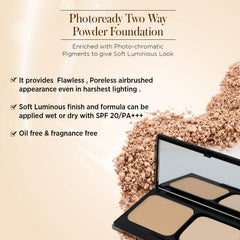 REVLON Photoready 2-Way Powder Foundation (Medium Beige,10.5g)