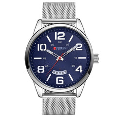 Curren Men's Analog Stainless Steel Watch 8236