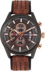 CURREN Analog Multi-Colour Dial Men's Watch-8290BR - Multicolor