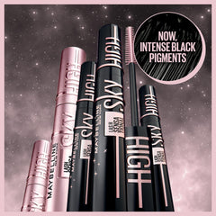 Maybelline New York Lash Sensational Sky High Washable Mascara Makeup, Volumizing, Lengthening, Defining, Curling, Multiplying, Buildable Formula, Cosmic Black