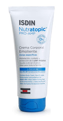 ISDIN Nutratopic Pro-Amp Emolient Cream, Antioxidant, Compact, Travel Size- 200ml