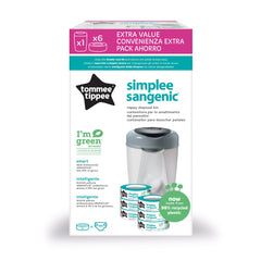 Tommee Tippee Simplee Sangenic Nappy Disposal Kit